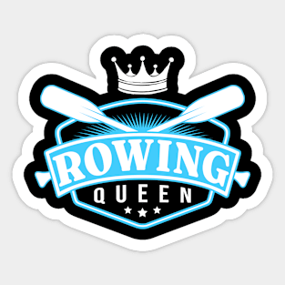 Rowing Queen Rower Sticker